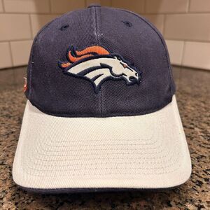 Denver Broncos Sports Specialties Hat Cap Adult Blue Snapback Adjustable